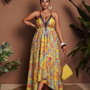 Sexy Spaghetti Strap Beach Dress